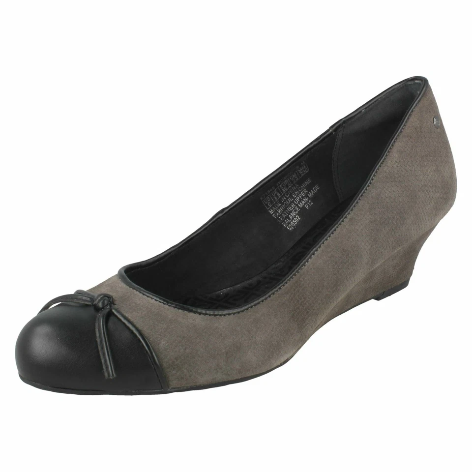Ladies Rockport Slip On Wedge Shoes 'K71848' - Imagem 1 de 1