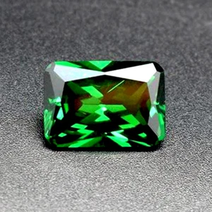 Kolumbien grün Smaragd natürlich abgebaut 10x12 mm Smaragd geschnitten VVS AAA loser Edelstein - Bild 1 von 8