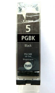 1x Original Canon Refilled PGI-5 Pigment Page Black Cartridge, Single Unit - Bild 1 von 2