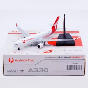 1:400 JC Wings Qantas Fracht Airbus A330-200 Druckgussmodelle VH-EBF Flugzeuge - Bild 1 von 15