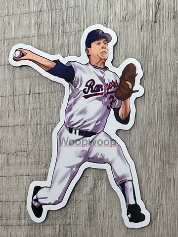 Nolan Ryan Magnet- MLB Vinyl Texas Rangers Pitcher Die Cut Cover
