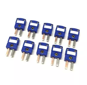 10 Stück Omega SMPW-T-M Thermoelement Mini Stecker Stecker, Typ T, -29 bis 180°C - Bild 1 von 3