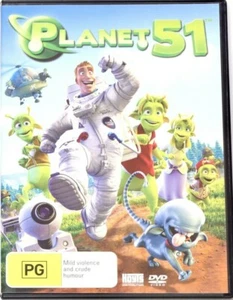 Animation Movie - PLANET 51, Region - 4, DVD, Tested, Like NEW ~ Free AU Post! - Picture 1 of 4