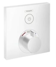 Hansgrohe ShowerSelect S Square 15762701 Valve Trim Shower Matte White New $725