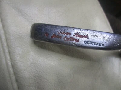 RARE VINTAGE SILVER HAWK PUTTER BY JOHN LETTERS 35.5" LONG GOLF CLUB - EXCELLENT - Image 1 of 4