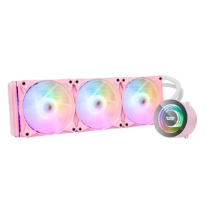 Darkflash Twister DX-240/360 Pink V2.6 All-In-One 240mm/360mm Liquid CPU Cooler - Photo 1/5