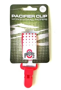 Porta ciuccio clip The Ohio State University - spedizione gratuita - licenza - Foto 1 di 2
