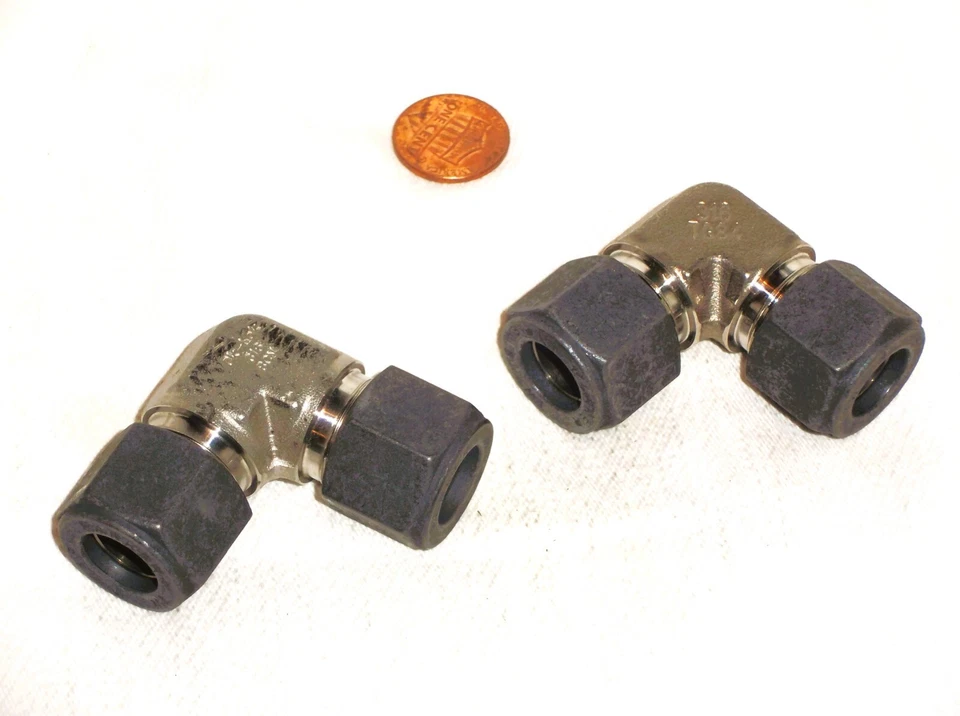 1/2" Tube Union Elbow 316ss Parker CPI 8-8 Ebz-ss