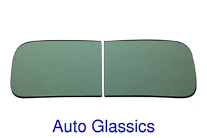 1940 Chevrolet Coupe 2 / 4 Door Sedan 2pc Windshield Glass NEW Restoration Chevy - Picture 1 of 2