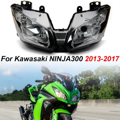 NINJA300 ABS Headlight Assembly Fit For kawasaki EX300B 2013 2014 2015 2016 2017 - Image 1 of 4