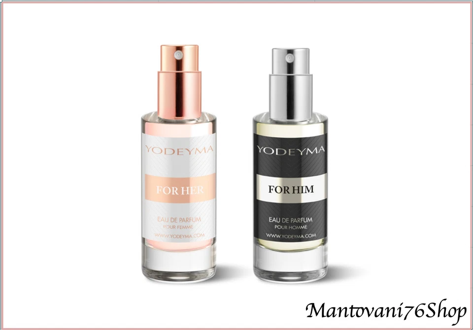 YODEYMA profumi uomo e donna 4 MINI 15ml tot 60ml a scelta senza tappo e scatola - Imagen 1 de 1