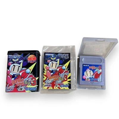 Bomberman GB3 Nintendo Game Boy Japan Complete w/ Box & Manual Rare Game VG - Image 1 of 4
