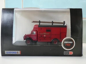 Oxford Diecast OO Gauge 76BD002 Bedford OW Fire Engine Essex Fire Brigade - Picture 1 of 7