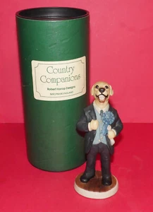 ROBERT HARROP * Labrador Politician Dog Figurine * Doggie People * CC43 * - Picture 1 of 7
