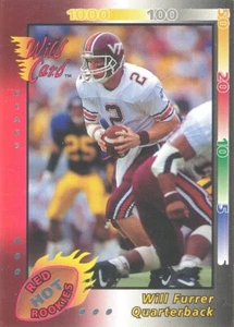 RED-HOT ROOKIES SILVER Will Furrer INSERT-RC VT-HOKIES Virginia Tech - Imagen 1 de 1