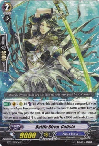 4 x Battle Siren, Calista - BT13/090EN - C Near Mint / Mint, English - Image 1 of 1