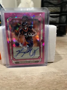 Phillip Lindsay legacy pink cracked ice auto /10๐ฅ๐ฅ eBay 1/1 - Picture 1 of 3