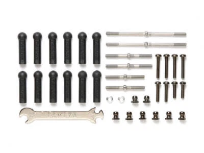 Tamiya 54572 DT-03 Full Turnbuckle Set, (DT03/DT03T/DT-03T), NIP - Image 1 of 3