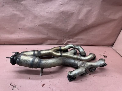 Juego de cabezales colector de escape motor delantero BMW E38 740IL 4,4 L M62 OEM 46 K millas Foto 1 de 4