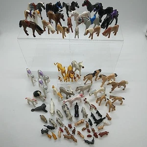 75+ Playmobil Animlas - Various Types/Genres - Horses, Farmyard, Zoo Animals - Picture 1 of 16