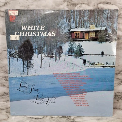 White Christmas Record Vinyl LP Living Strings & Voices Pickwick Camden ACL-9009 Foto 1 de 4