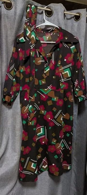 Vestido MCM De Colección Abstracto Poliéster  Foto 1 de 4