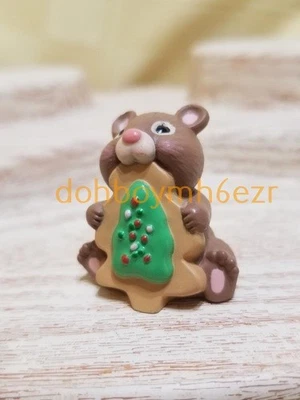 Hallmark 1995 Merry Miniatures Hamster with Cookie Christmas Tree - Image 1 of 2