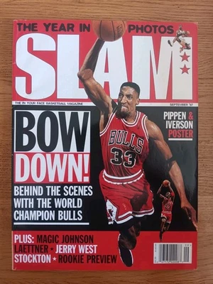 Revista Slam # 20 9/1997 Quiosco Scottie Pippen Cubierta Iverson Magic West Foto 1 de 3