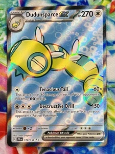 Dudunsparce ex (Ultra Rare) 178/159 Pokémon Scarlet Violet Journey Together - Picture 1 of 2