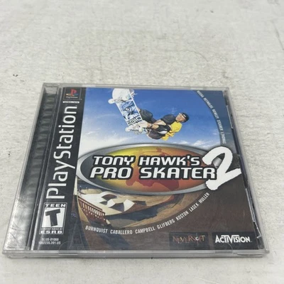 Tony Hawk's Pro Skater 2 Sony PlayStation 1 PS1 CIB Completo com Reg Card - Imagem 1 de 4