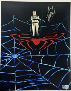 Stan Lee signed Photo Spiderman 11x14 inch beckett coa - Bild 1 von 10