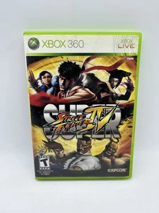Super Street Fighter IV Xbox 360 Complete in Box Xbox 360 Fighting Game - Picture 1 of 3