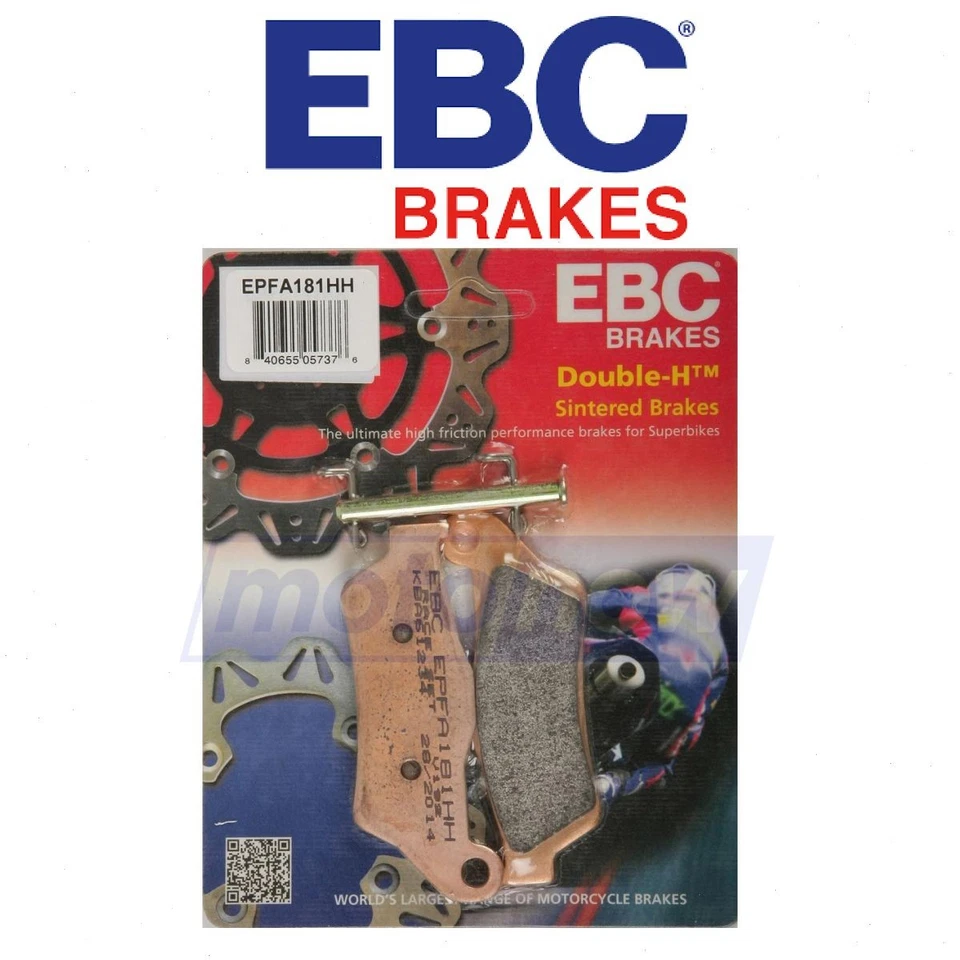 EBC Front Extreme Performance Brake Pads for 1998-2009 Husqvarna TE610 - wa Foto 1 de 4