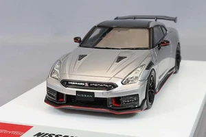 Make Up EM685C 1/43 NISSAN GT-R NISMO 2024 Silver Model Car EIDOLON - Picture 1 of 6
