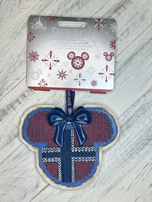 Disney Parks Epcot Noruega Bandera Mickey Icono Oreja Disco Cuaderno de Bocetos Ornamento NUEVO Foto 1 de 2