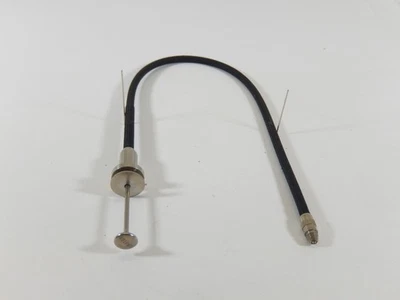 VINTAGE PRONTOR 10" LOCKING CLOTH CLAD SHUTTER RELEASE CABLE - Image 1 of 4