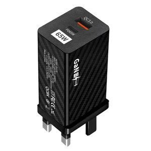KALINI USB C Enchufe Carbono 65W de USB C PD 2 Puertos Rápido Compacto USB C Cargador USB - Imagen 1 de 23