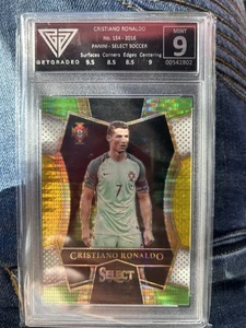 2016 Panini Select Prizm Cristiano Ronaldo #154 Graded 9 - Picture 1 of 2