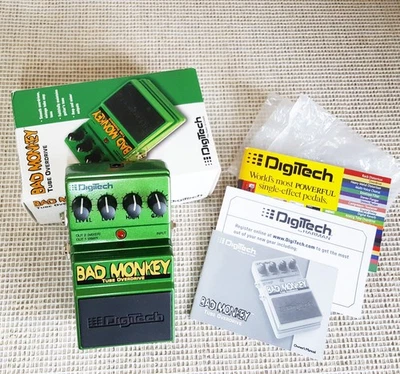DigiTech Bad Monkey Tube Overdrive Guitar Pedal Mint With Box & Instructions - Image 1 of 4
