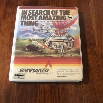 IN SEARCH OF THE MOST AMAZING THING Commodore 64 Cib - Image 1 of 4
