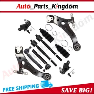 Front Control Arm Ball Joint Tie Rod End Link For 2007-2011 Toyota Camry 3.5L - Picture 1 of 9