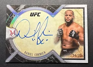2018 TOPPS MUSEUM COLLECTION DANIEL CORMIER “DC” ON-CARD AUTO AUTO #d /30! - Picture 1 of 2