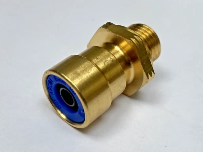 10 x RAUFOSS 8mm Push Fit Pneumatic Straight Air Connector 90108060 1/4" BSP - Image 1 of 4