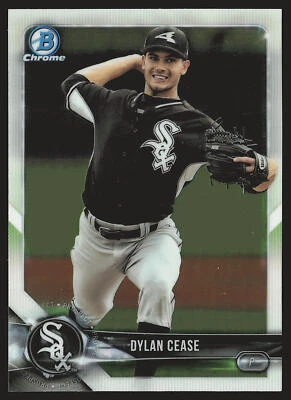 2018 Bowman Chrome #BCP175 Dylan Cease Prospects - Image 1 of 2