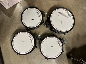3+1 Alesis 10" and 3x 8” Mesh Drum Pads Heads TORN TESTED 100% TLC GET ALL 4 BC5 - Picture 1 of 9