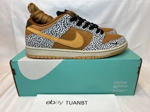 BRAND NEW Nike SB Dunk Low Pro ATMOS Safari 2020 | CD2563-002 Skateboarding - Picture 1 of 6