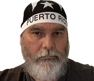 Black Puerto Rico Flag Durag - Picture 1 of 4