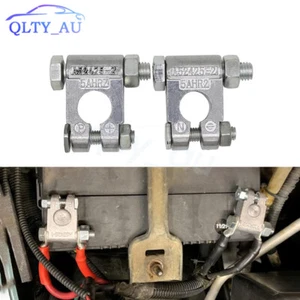 2* Heavy Duty Battery Terminal End Top Post Lead Alloy for Marine Car Boat RV - Picture 1 of 8
