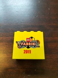 LEGO LEGOLAND Sammelstein Sonderstein Fabrikstein Fabrik 2011 Deutschland Resort - Bild 1 von 1