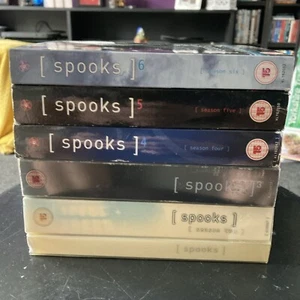 Spooks - Complete Series 1-6 DVD Box Sets 1775G - Foto 1 di 1